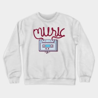 Cassette music Crewneck Sweatshirt